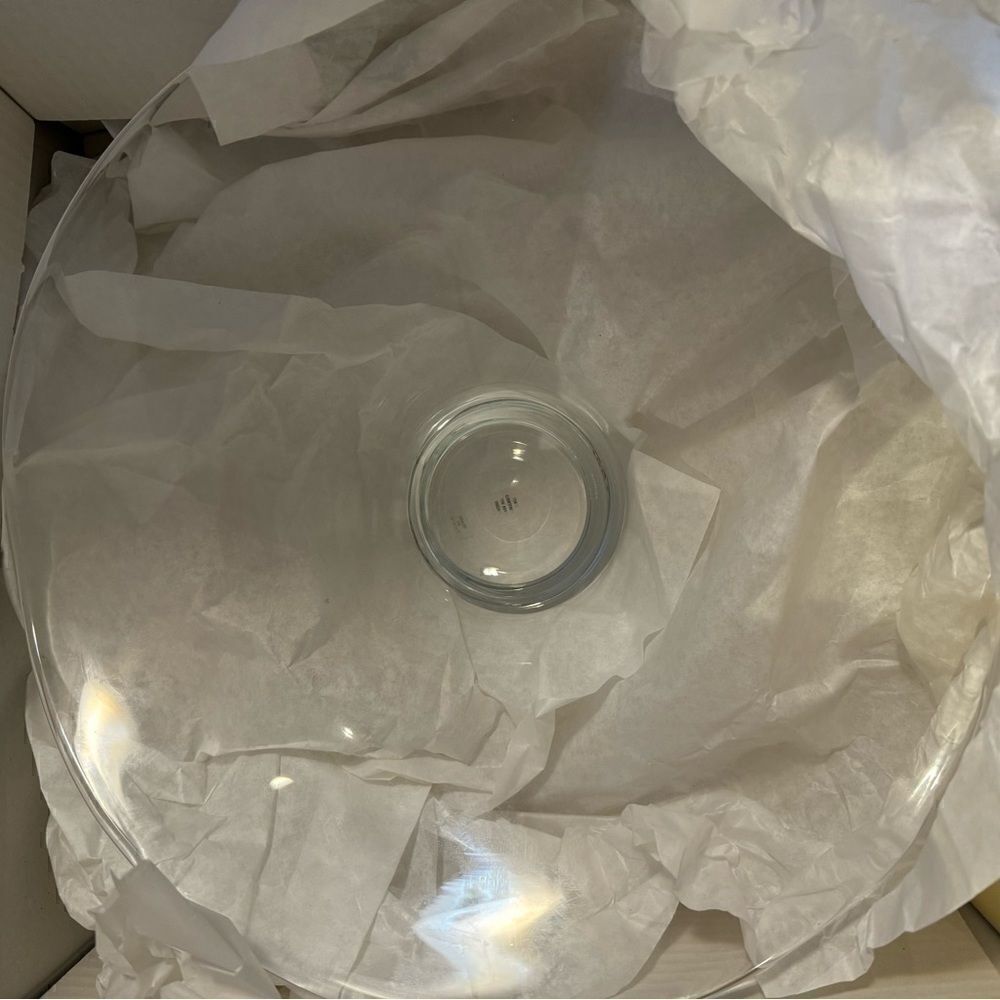 LENOX HARVEST GLORY  GLASS WAVE BOWL - New in Box​ - Picture 5 of 6